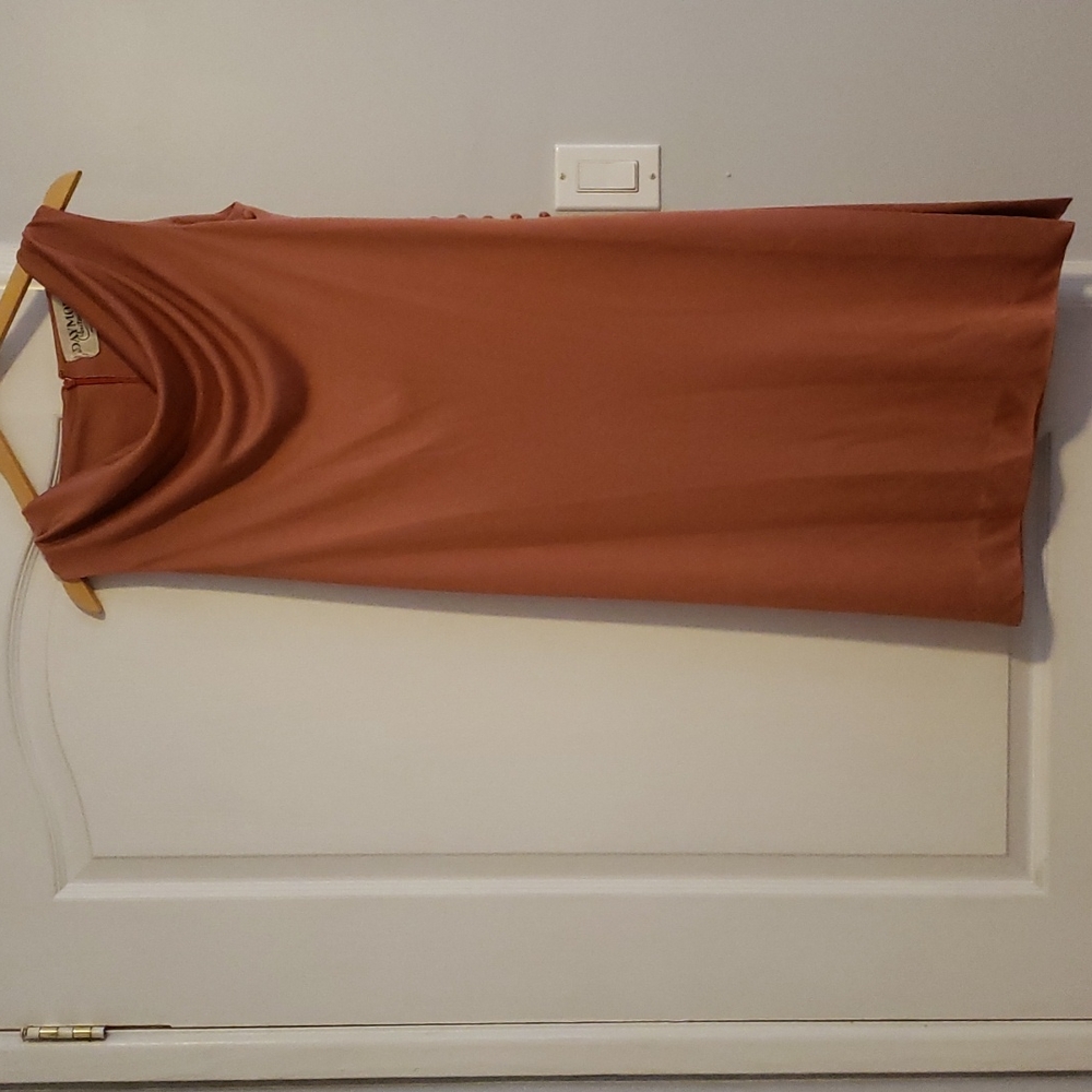 Vintage Salmon Pink Dress